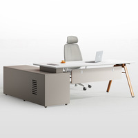 Table de Dessin Moderne de Luxe en Bois Massif avec Tiroir de Rangement Écologique et Garantie de 5 Ans pour Bureau à Domicile et PDG