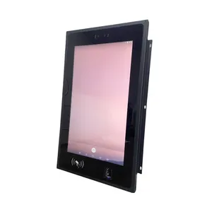 15英寸小型廉价开放式液晶电脑便携式高清vga显示器ip65防水电容式壁挂式触摸屏显示器