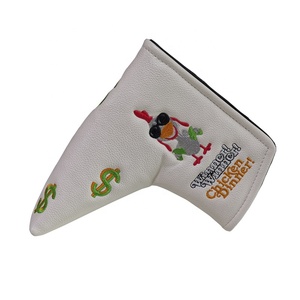 Cadeau promotionnel lame en cuir PU <span class=keywords><strong>golf</strong></span> <span class=keywords><strong>putt</strong></span> couvre-chef - Product Image 5