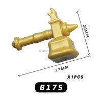 Ensemble de construction interactif en briques ABS, scènes de tir à l'arc et de lance médiévale, jouet de construction DIY pour enfants PJB002-PJB336, cadeau de vacances