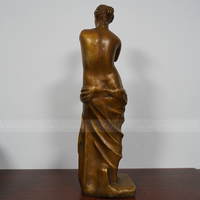 Prix usine Bronze Femelle Grecque Statues Sans Bras Vénus De Milo Statue à Vendre
