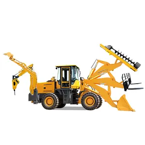 cheap 1 ton small digger backhoes loader mini excavator with attachments and gift