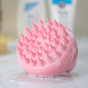 Soft Silicone Hair <b>Scalp</b> Shampoo Massager <b>Brush</b> Shampoo <b>Brush</b> Hair <b>Scalp</b> Massage <b>Brushes</b> - Product Image 1