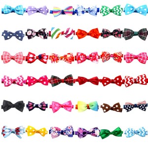 Nœud papillon pour le cou de <span class=keywords><strong>chien</strong></span>, accessoire décoratif pour animaux domestiques, vente en gros, - Product Image 1