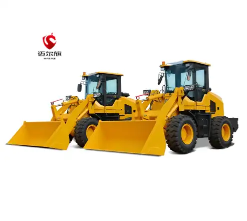 Wholesale front end small mini skid steer electric traction backhoe wheel loader for sale