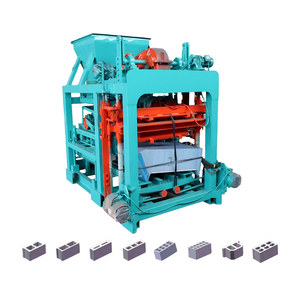 Macchina per la Produzione di Cordoli in Calcestruzzo Sunite QT4-25, Macchina Automatica per la Produzione di Blocchi e Mattoni - Product Image 6