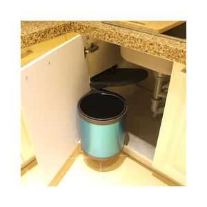 Mobili di Design in stile americano composito acrilico moderno armadi da cucina in acciaio inossidabile