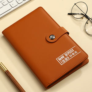 Cahier de dépôt bancaire promotionnel avec couverture en cuir chèque régulier mandat certificat d'<span class=keywords><strong>épargne</strong></span> stockage livre de Collection - Product Image 3