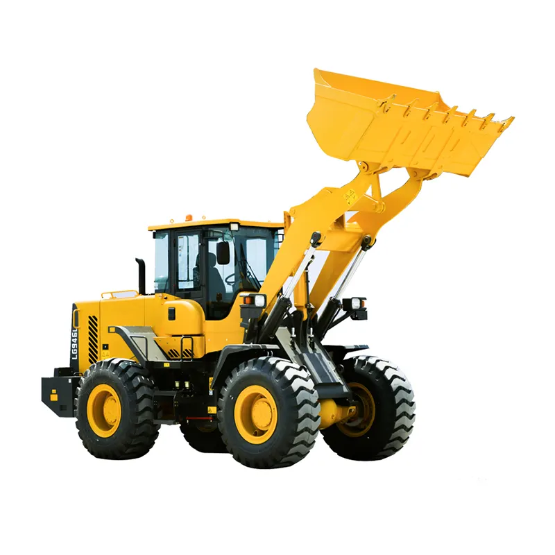 Mesin pemindah tanah pemuat mekanik LG946L baru 4 Ton Wheel loader untuk dijual