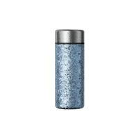 Bouteille d'eau de luxe en titane à effet givré, double paroi sous vide, mini thermos de voyage léger, tasse saine, maintien thermique 12 heures