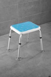 बुजुर्ग विकलांगों के लिए सक्शन पैड के साथ हॉट सेलिंग केसाइटएक्स असिस्ट बाथरूम प्लास्टिक स्टेनलेस स्टील शावर चेयर बाथ स्टूल - Product Image 2