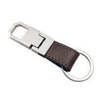 Porte-clés mousqueton en cuir de luxe vierge, promotionnel, durable, de haute qualité, personnalisable par sublimation, écologique, vente en gros fabricant