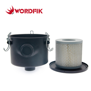 Wordfik bơm hút chân không Air intake Lọc lắp ráp chân không lọc nhà ở F003 G1-1/4 "32mm F003-1 G1-1/2" 40mm thép không gỉ - Product Image 5
