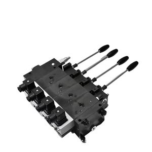 Válvula de Control Direccional Hidráulica Serie PSL PSV, Válvula Pequeña Manual Electrohidráulica de Conexión con Inversión de Dirección - Product Image 3
