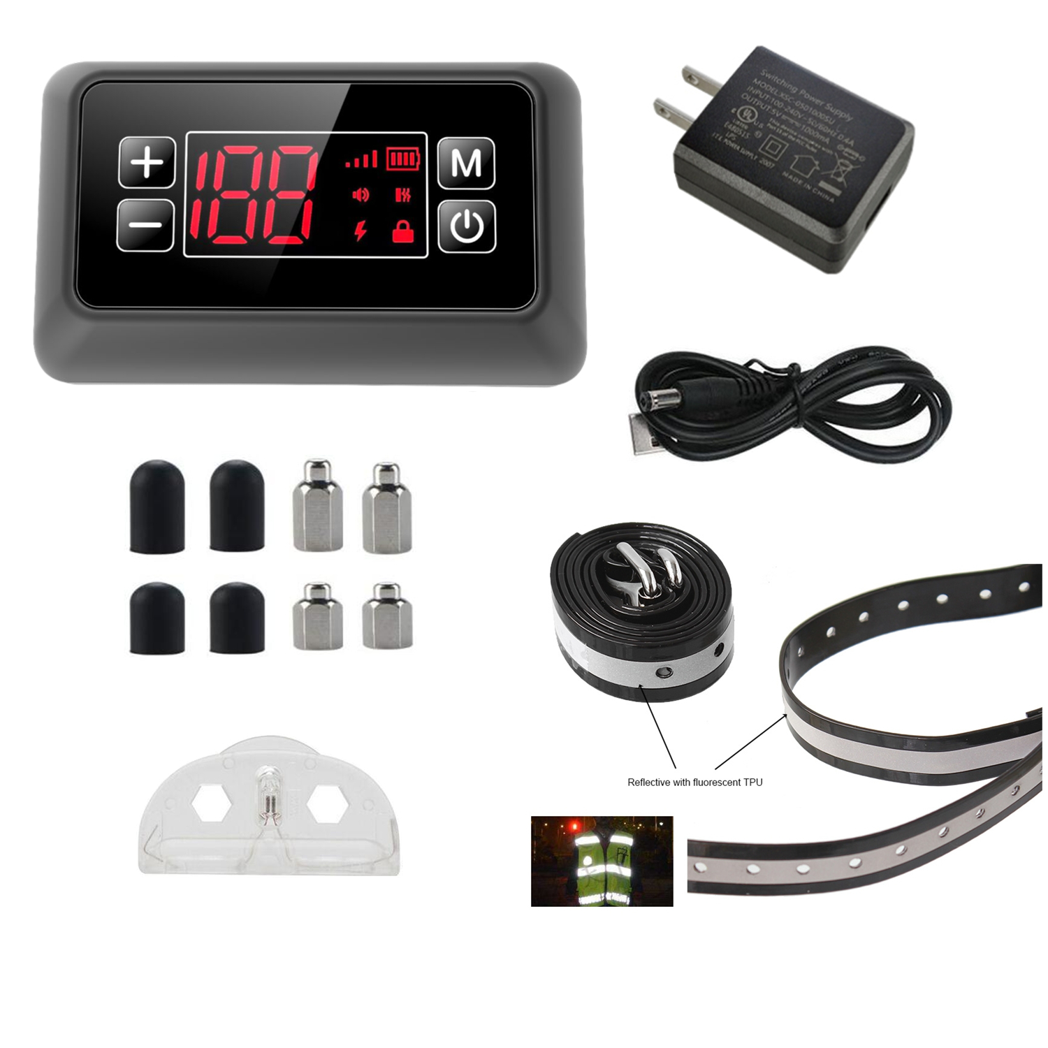 Passiontech GPS Pet Electronic Smart Fence - 2-in-1 Waterproof Dog Training Collar Wireless Boundary