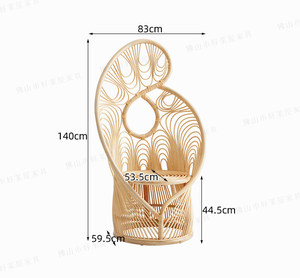 Sedia da <span class=keywords><strong>soggiorno</strong></span> in Rattan di lusso con divano in Rattan di ottima qualità - Product Image 5