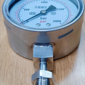 Manómetro de Metal, Instrumento de Medición 46456, Plateado, Origen China, para Pruebas de Comunicación - Product Image 2