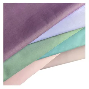 Tela de algodón y poliéster TC 58/42 tejida multicolor para camisa de uniforme