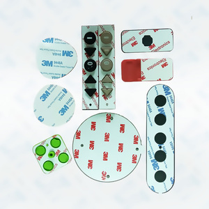 Tùy chỉnh màu sắc khác nhau và hình dạng miếng đệm <span class=keywords><strong>Silicone</strong></span> nút trở lại Phụ kiện cao su dính - Product Image 6