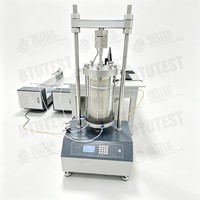 Sistema Triaxial Automático para Roca y Suelo, Aparato Triaxial de Deformación Totalmente Automático, Cizallamiento Triaxial para Máquinas, Alta Precisión, 1 Año de Garantía