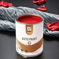 Revêtements de couleur automobile en résine acrylique haute brillance, peinture liquide en aérosol 2K pour la réparation de voitures et de véhicules, vente en gros