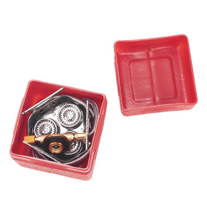 Estufa de Gas <span class=keywords><strong>Butano</strong></span> Portátil de Tres Quemadores de Acero Inoxidable Resistente al Viento para Acampar, Caminar, Viajar por Carretera, Uso en Automóviles, Diseño Plegable - Product Image 4