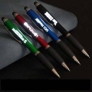Bolígrafo Personalizado X930-1 con Logotipo Láser LED, de Plástico, con Banner Promocional de Marca, Tacto Suave, para Regalo - Product Image 1