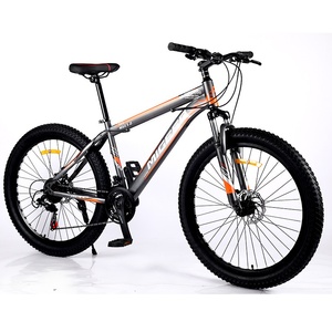 Venta al por mayor de fábrica: Bicicleta de montaña de 26 y <span class=keywords><strong>29</strong></span> <span class=keywords><strong>pulgadas</strong></span> con neumático ancho 3.0, modelo de exportación, cuadro de acero de alto carbono, suspensión doble con horquilla de resorte. - Product Image 5
