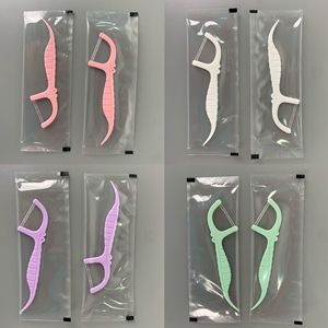 Lot <span class=keywords><strong>de</strong></span> 50 cure-dents à <span class=keywords><strong>fil</strong></span> <span class=keywords><strong>dentaire</strong></span> lisses et fins cirés pour le nettoyage des dents, haute résistance, vente en gros, cartons, usage domestique - Product Image 6