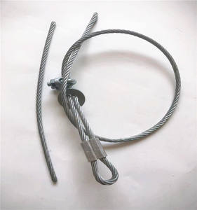 מתח גבוה חוט פלדה חבל הרמת ציוד חם מכירה חם בניית שקעים מתנודות תליון sae1008 ריתוך חיתוך - Product Image 2