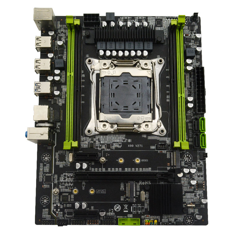 Desktop Motherboard LGA2011 X99 H81 Chipset Dual Channels DDR3/DDR4 64GB  Ram Support CPU I7/10 for Server/business