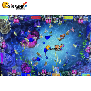 Alta calidad 2/3/4/6/8/10 Player Arcade <span class=keywords><strong>Coin</strong></span> <span class=keywords><strong>Operated</strong></span> Fish <span class=keywords><strong>Game</strong></span> Board Machine para la venta - Product Image 6