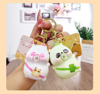 Porte-clés anti-stress viral à bulles, style INS, pour couple, breloque de sac, jouet pour enfants, vente en gros