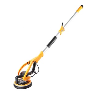 Ponçeuse à sec à poignée <span class=keywords><strong>girafe</strong></span> électrique DIY, auto-aspirante, 230V/110V, sans balais, avec sac à poussière, vitesse variable, grain extra grossier - Product Image 1
