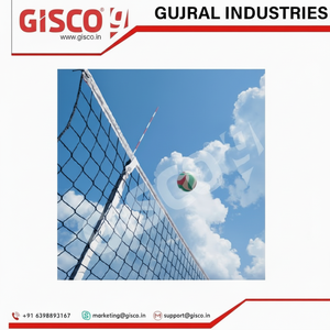 Red de voleibol de alta calidad, precio al por mayor para equipo de cancha - Product Image 1