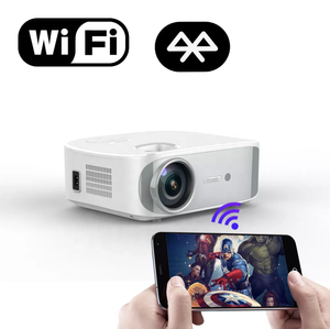 เครื่องฉายวิดีโอหน้าจอแอลซีดีพกพาได้, 9.0โฮมเธียเตอร์แอนดรอยด์1080P 4K - Product Image 2