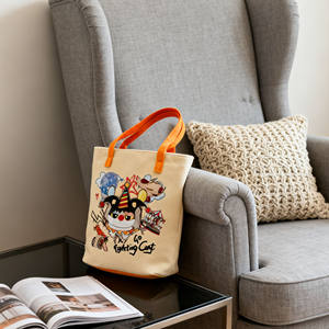 Borsa in Tela Personalizzata con Logo Stampato, Design Clown Cartoon, Borsa a Tracolla per <span class=keywords><strong>Shopping</strong></span> - Product Image 5