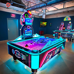 Machine <span class=keywords><strong>de</strong></span> jeu <span class=keywords><strong>de</strong></span> <span class=keywords><strong>hockey</strong></span> sur <span class=keywords><strong>air</strong></span> à monnayeur, couleur personnalisable, avec récupération des rondelles, pour centres <span class=keywords><strong>de</strong></span> divertissement intérieurs et maisons familiales - Product Image 4
