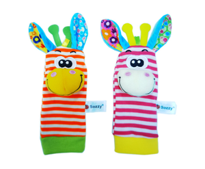 <span class=keywords><strong>Calcetines</strong></span> con <span class=keywords><strong>Sonajero</strong></span> para Bebés, Juguetes de Peluche con <span class=keywords><strong>Sonajero</strong></span>, Lindos Animales de Dibujos Animados, <span class=keywords><strong>Calcetines</strong></span> con <span class=keywords><strong>Sonajero</strong></span> para Bebés - Product Image 5
