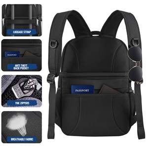Mochila Nevera Térmica de Poliéster Negro Evercredit, 24L, Retención de Hielo por 72 Horas, Impermeable, a Prueba de Fugas, Tamaño Personalizable - Product Image 5