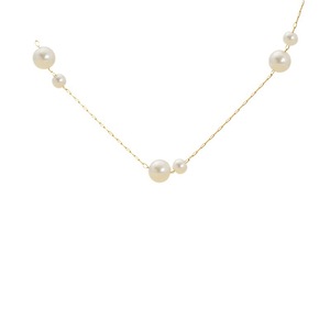 Zogxin Pearl Necklace 18K Gold Plated Geometric Clavicle Chain For Women Party Jewelry - Product Image 5