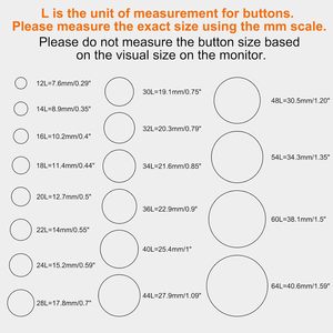 Sourcingmap 12 cái nút thủ công mắt cá 2 lỗ bằng nhựa màu xanh nhạt 32L quần buộc may 4/5 20mm hình chữ nhật bằng hợp kim kẽm - Product Image 5