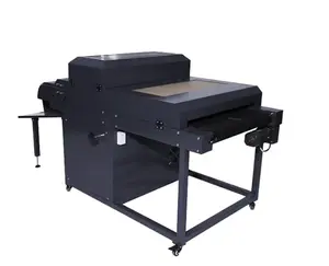 Secador de Flash de serigrafía innovador doble 100 secador de túnel textil automático 480mm 650mm 900mm máquina de curado Uv
