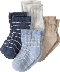 Chaussettes en coton pour bébé fille, tricot côtelé, antidérapantes, respirantes, décontractées, pour l'hiver - Product Image 1