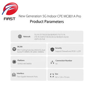 Router CPE Compacto <span class=keywords><strong>MC801A</strong></span> Pro 5G con WiFi 6 de Doble Banda y Soporte para Conexión de 64 Dispositivos - Product Image 6