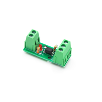Módulo de aislamiento de acoplamiento óptico EL817/PC817 Aislador fotoeléctrico Acoplador óptico electrónico con soporte de riel de guía de coque
