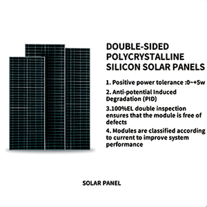 Stock UE Onduleur tout-en-un 5KW+10KWh avec chargeur rapide pour pack de batteries solaires BIPV LiFePO4, entièrement noir, 98% d'efficacité, cellules de 182mm - Product Image 4