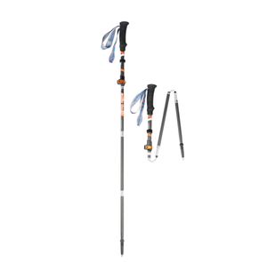 Poteau de course de sentier en aluminium Portable <span class=keywords><strong>pliable</strong></span> de haute qualité réglable pour la randonnée Trekking bâton de marche - Product Image 2