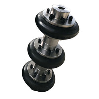 F50 F80 Flex Shaft Moteur Pompe à eau Connecteur hydraulique Fenaflex Fenner Pvc Pneu Flexible En Caoutchouc Pneu Accouplement Avec Bride