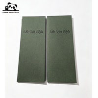 Porte-menus en cuir personnalisés pour restaurant, dossiers de menus en lin, menus de mariage avec élastique, livre de menus pour restaurant